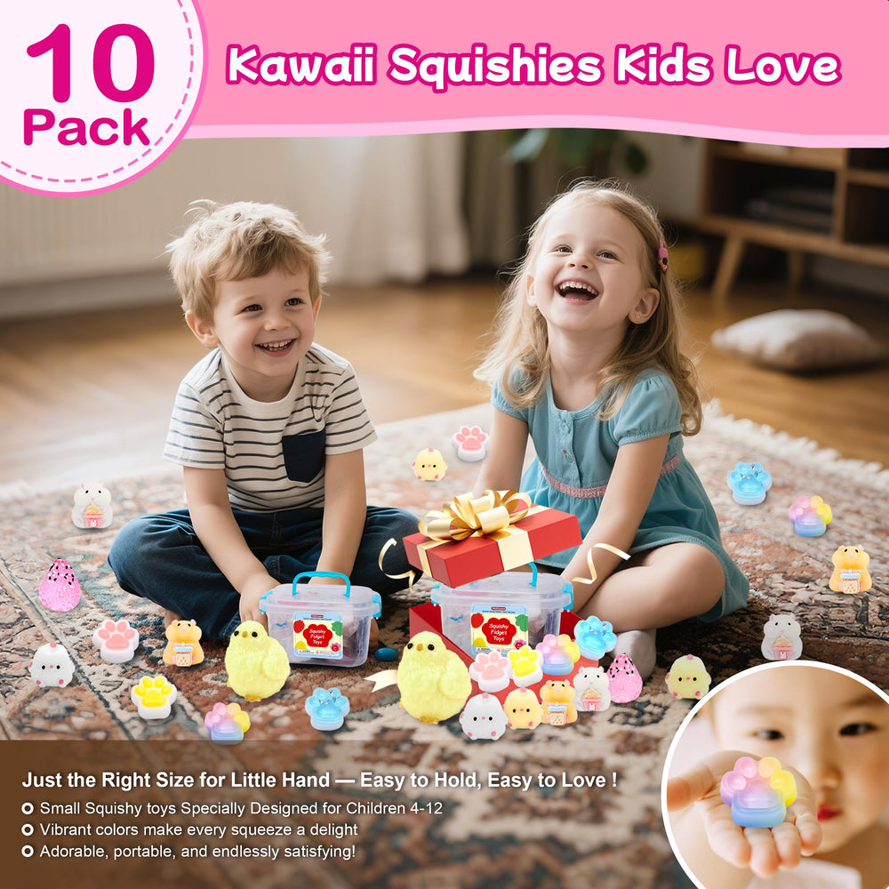 YRSDQueenA taba squishy strawberry provides colorful fidget fun and focus aid.
