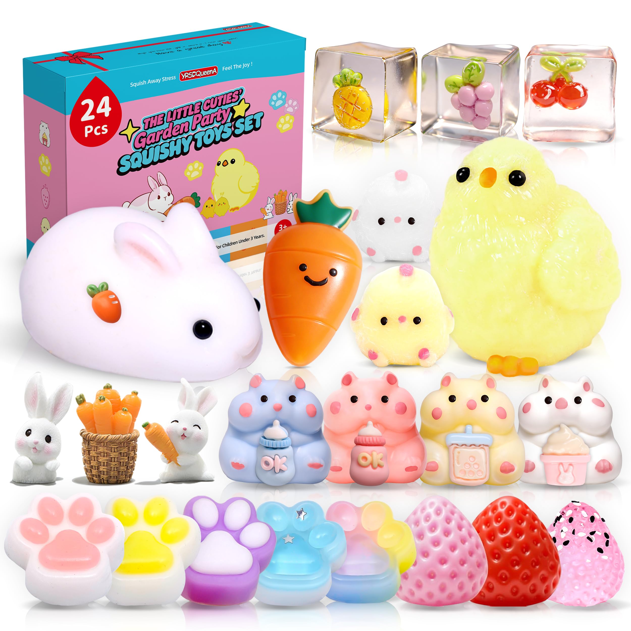 YRSDQueenA taba squishy packet display for colorful, imaginative play and sharing.