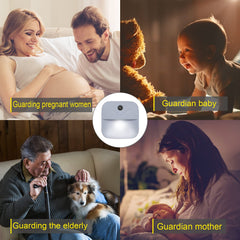 YRWXZYO smart dusk-to-dawn sensor lights automatically when ambient light is low