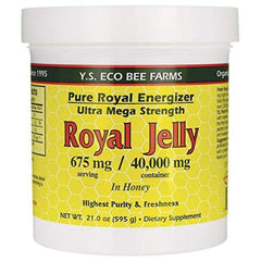 YS Eco Bee Farms royal jelly in honey gel pour for convenient daily serving