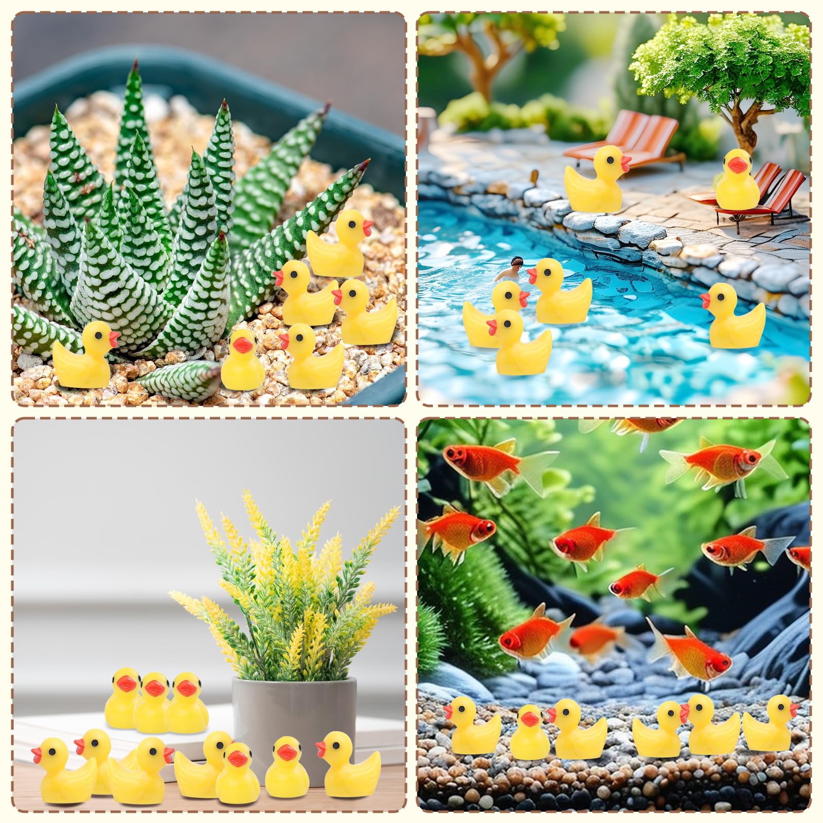 Perfect tiny accents for garden, potted plants, and shelf setups.