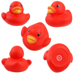YsesoAi mini rubber ducks for tiny hands during bath time.
