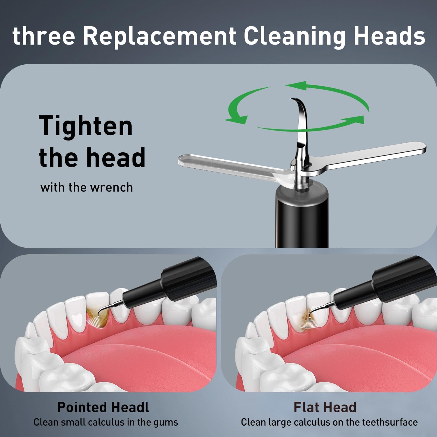 YSHTKS plaque remover aluminum body offers premium durability