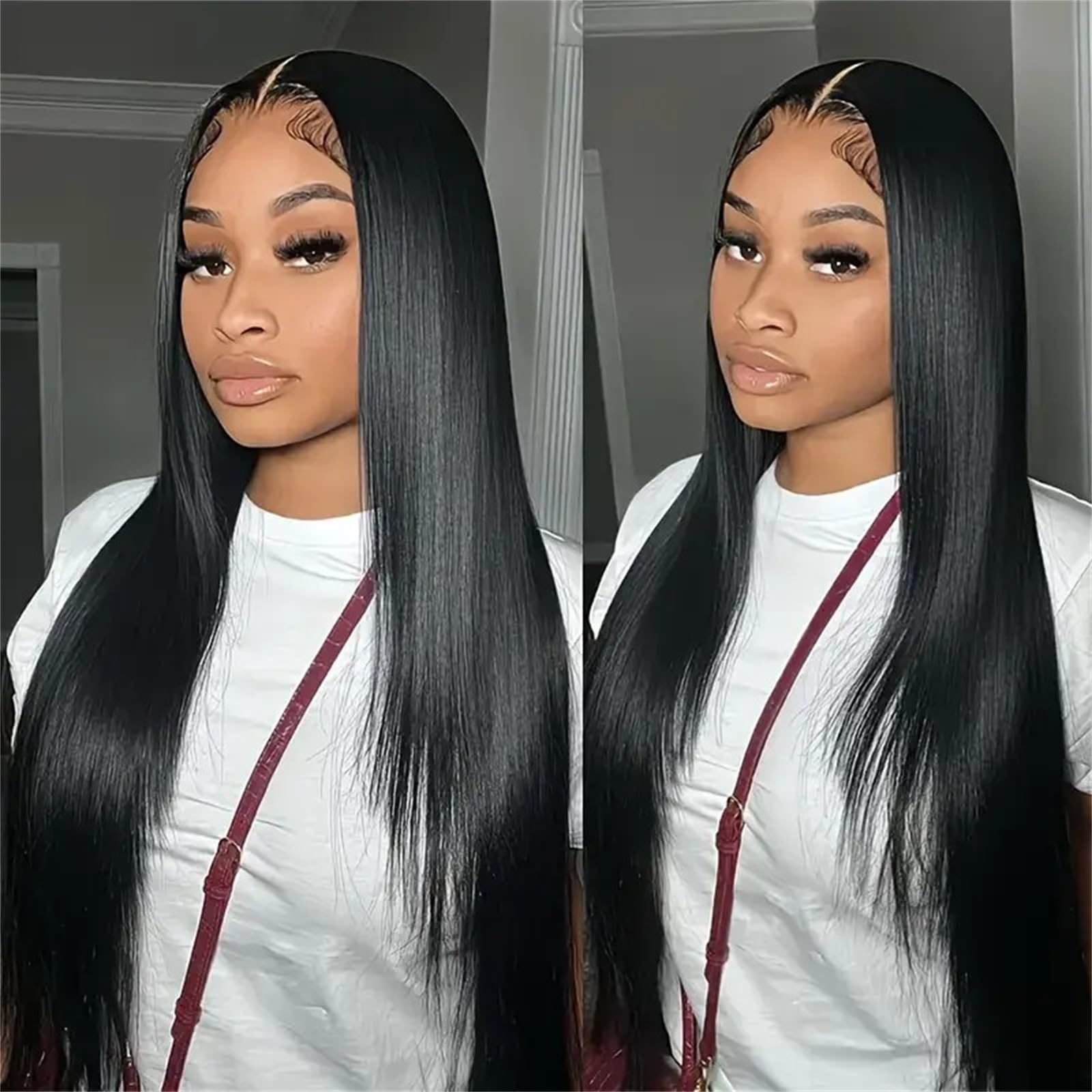 Ysivonu natural black color matches many hair tones.