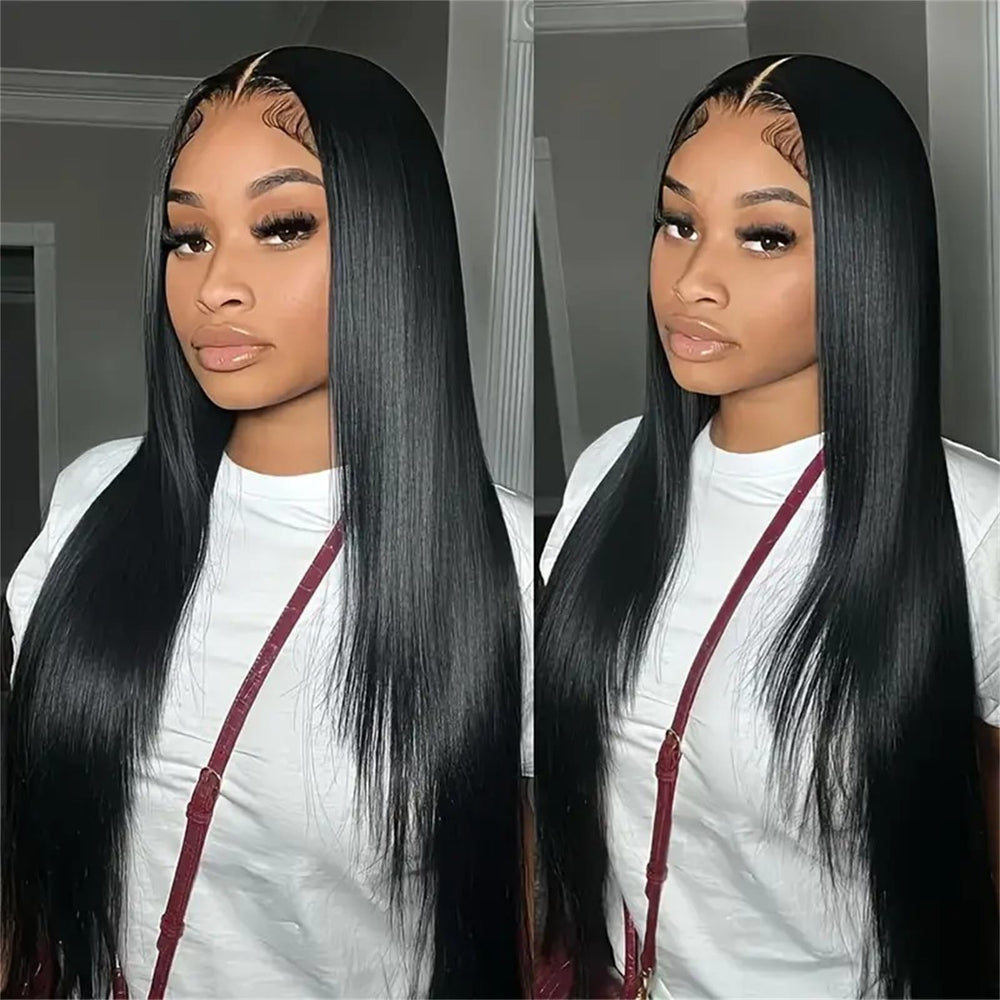 Ysivonu natural black color matches many hair tones.