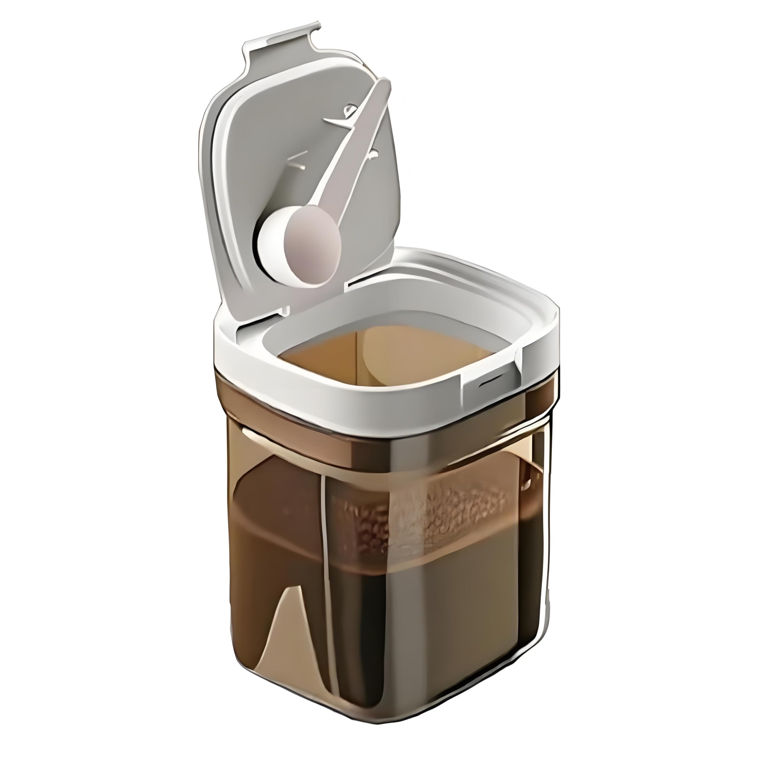 Yszaxnsr airtight coffee canister with locking lid preserves freshness