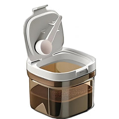 Yszaxnsr airtight coffee canister with locking lid for lasting freshness.