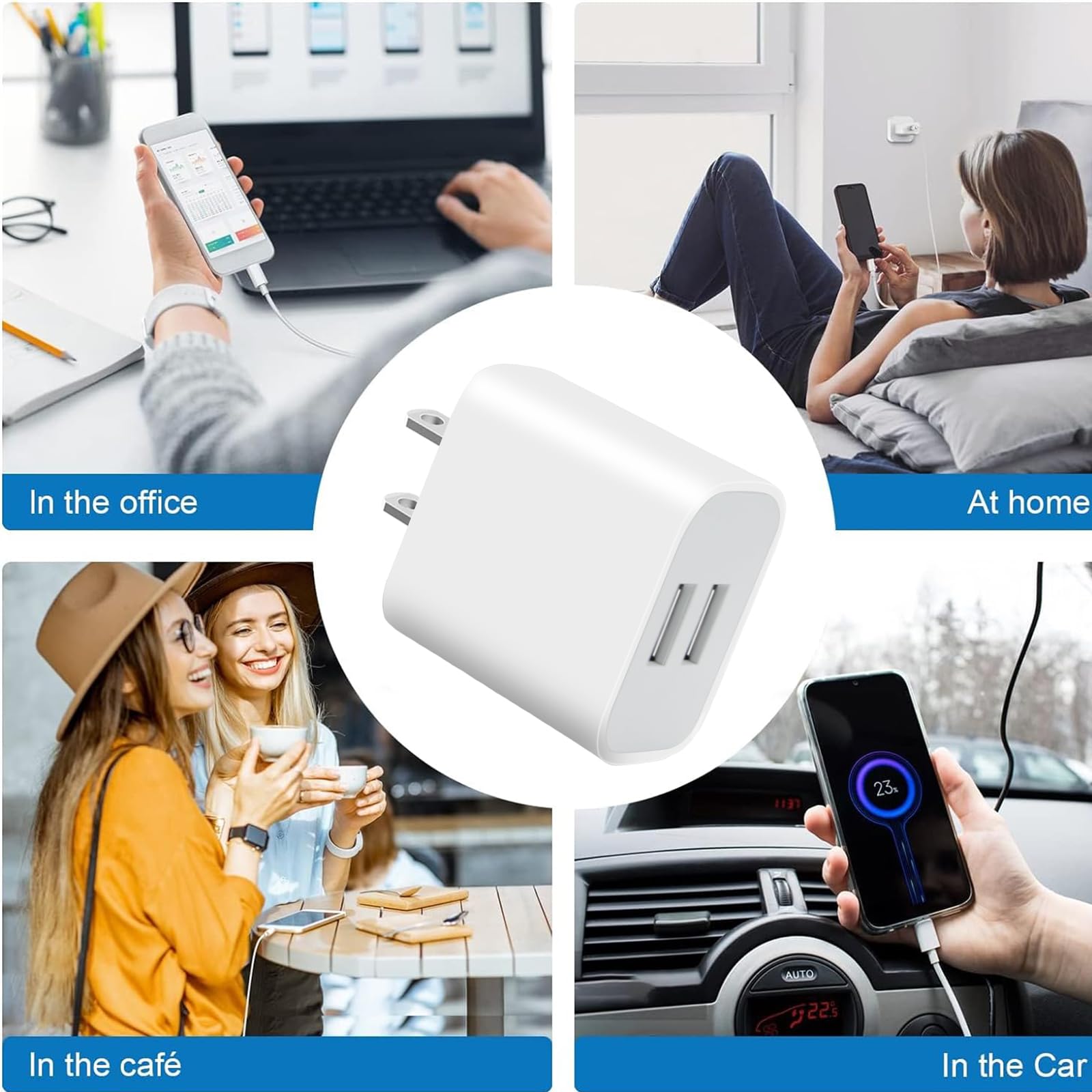 YTFCYIKBG white 4-pack ideal for home, office, or hotel