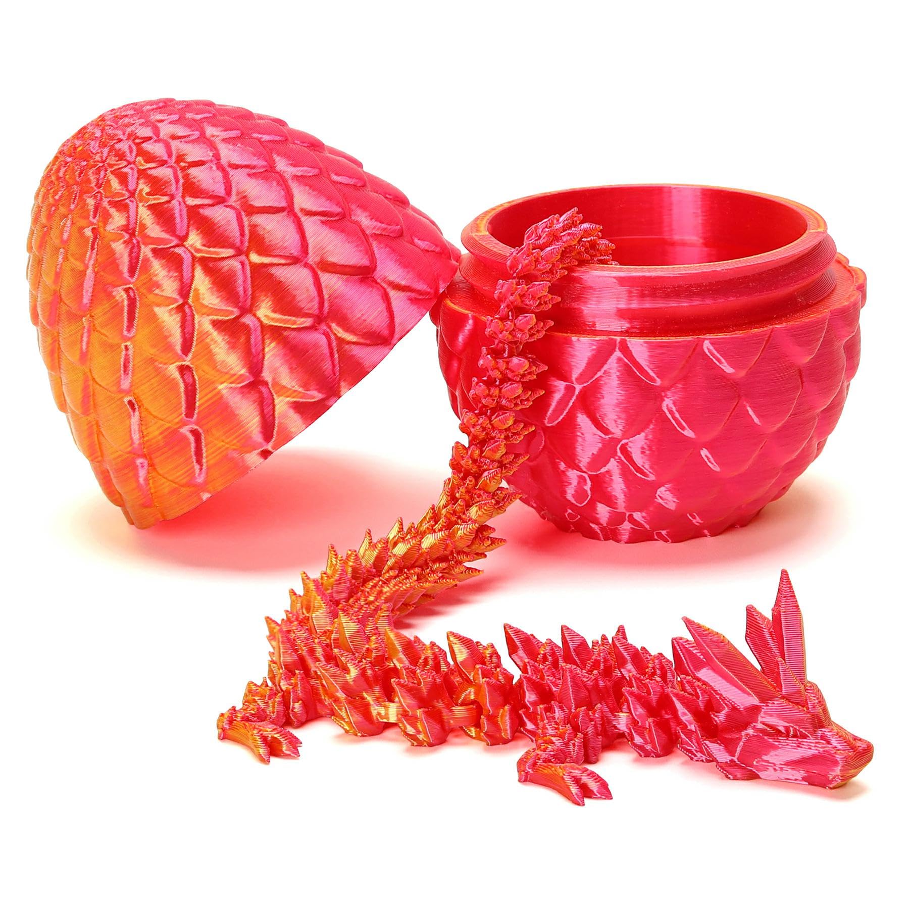 YTRXYLKL dragon egg exterior detail highlights craftsmanship and vibrant color