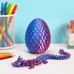 YTRXYLKL purple dragon egg with detailed finish for eye-catching decor.