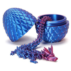 YTRXYLKL dragon egg surprise reveals a poseable dragon inside for imaginative play.