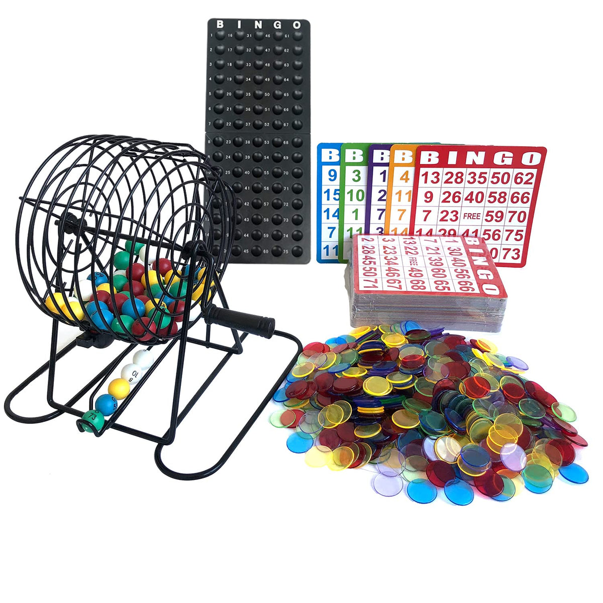 Yuanhe Deluxe Bingo Cage ready for large-group play with smooth operation.