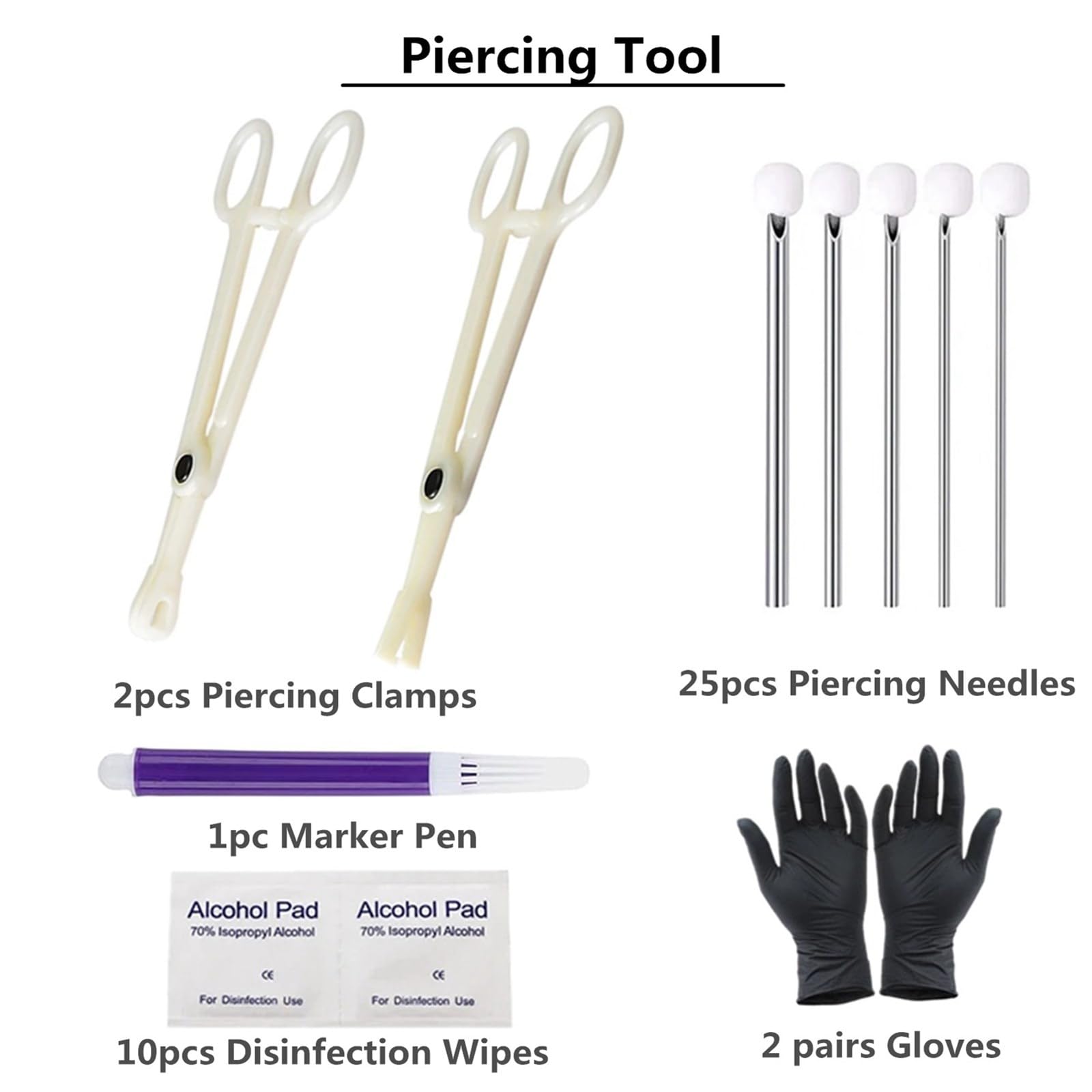 Yuelong piercing needles 12–20 gauge for precise insertion