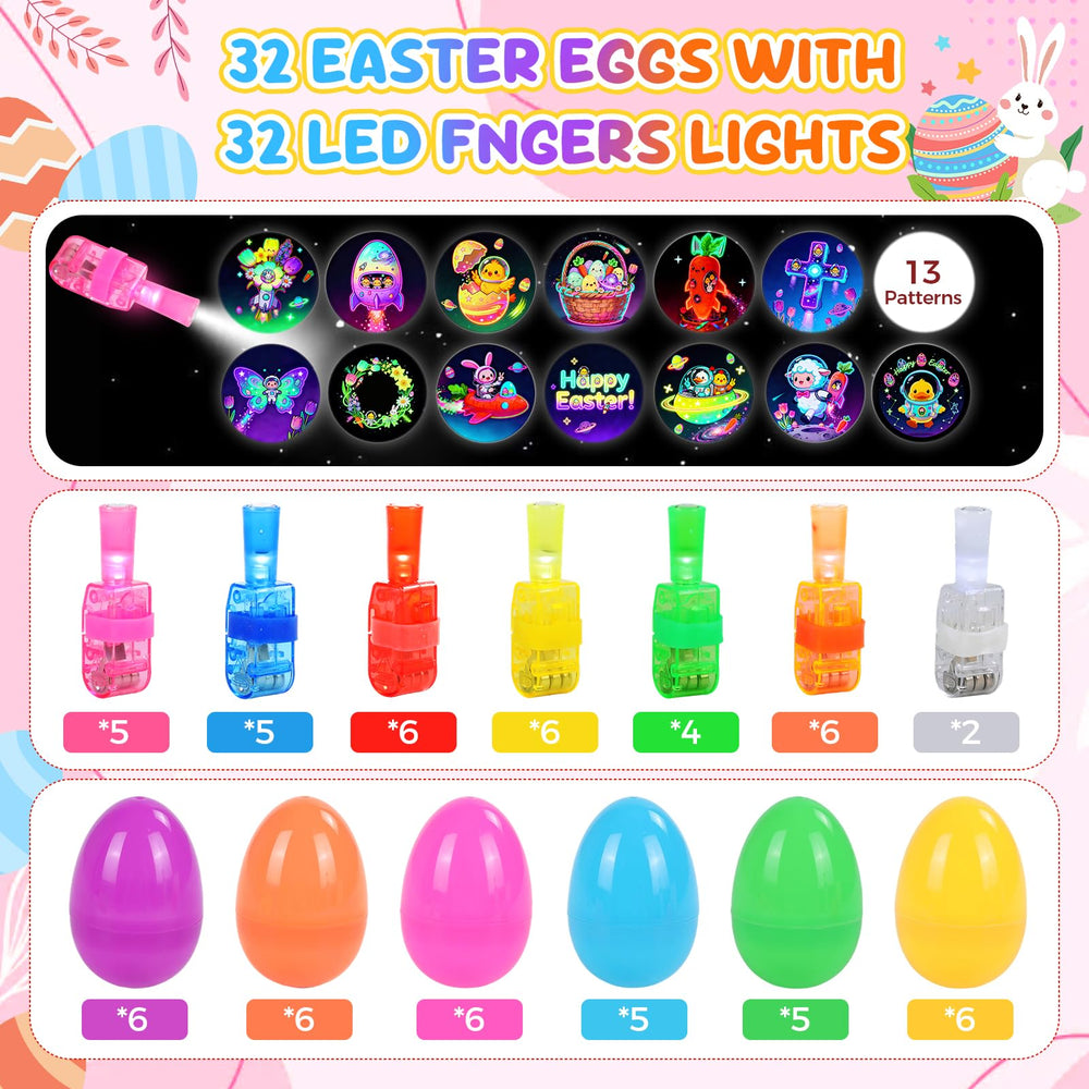 YUGYNNSI neon patterns with bunnies and carrots for imaginative play