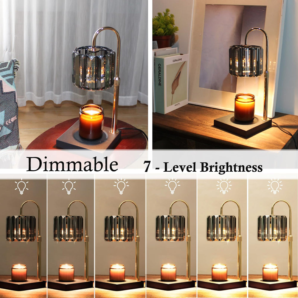Top-down melting action delivers aroma without flame in the Yuichoy lamp