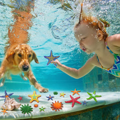 YUJUN sinking pool toys, multicolor design for underwater games.