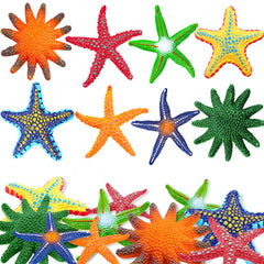 YUJUN starfish diving toys, large 8-piece set, ideal for pool scavenger hunts.
