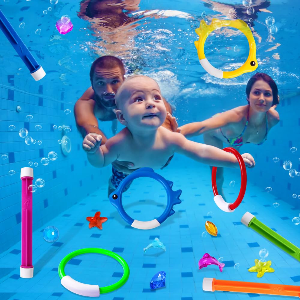 YUJUN storage bag keeps underwater toys organized for travel.