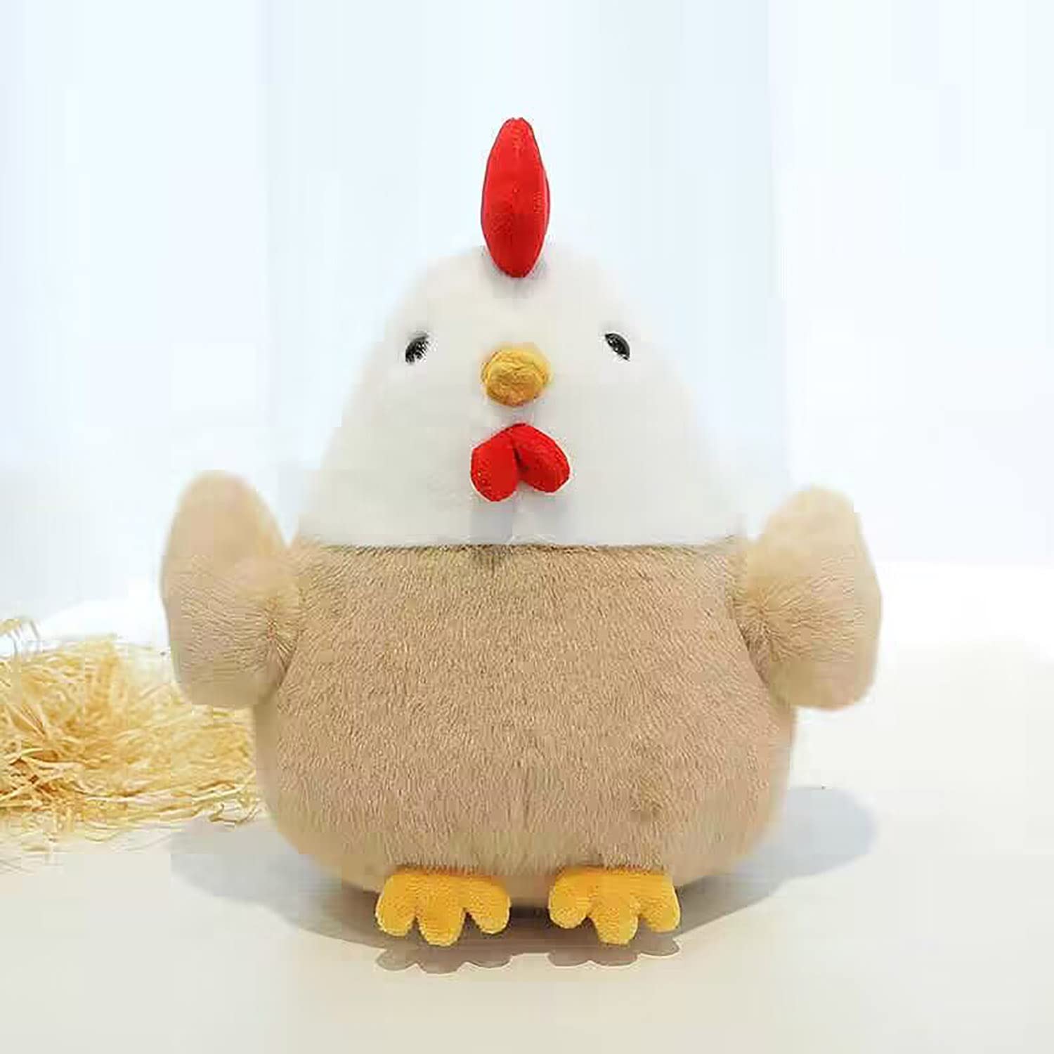 YUKOUQIAN chicken plush easy reshaping after unpacking.