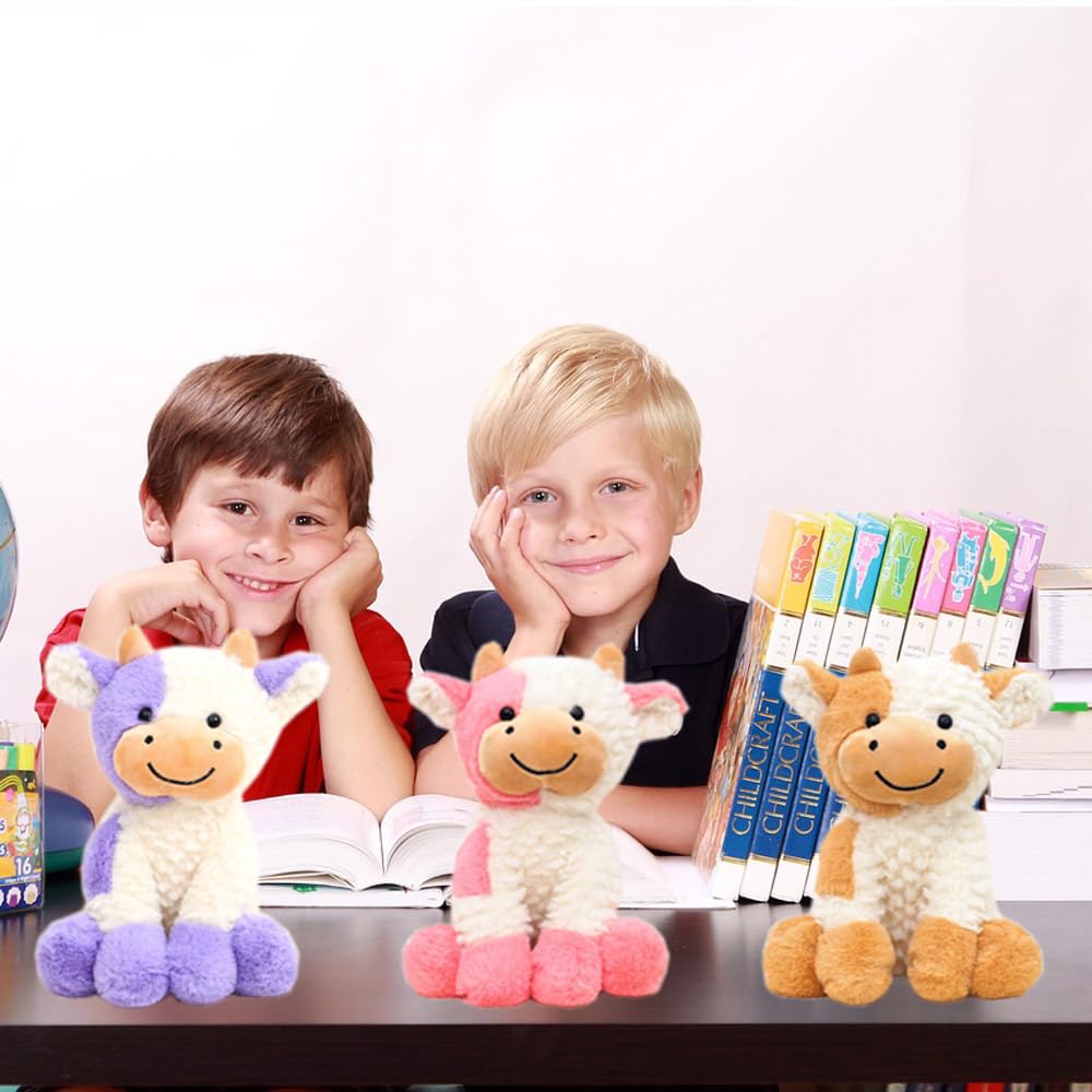 YUKOUQIAN cow plush serving as a sleep companion for children