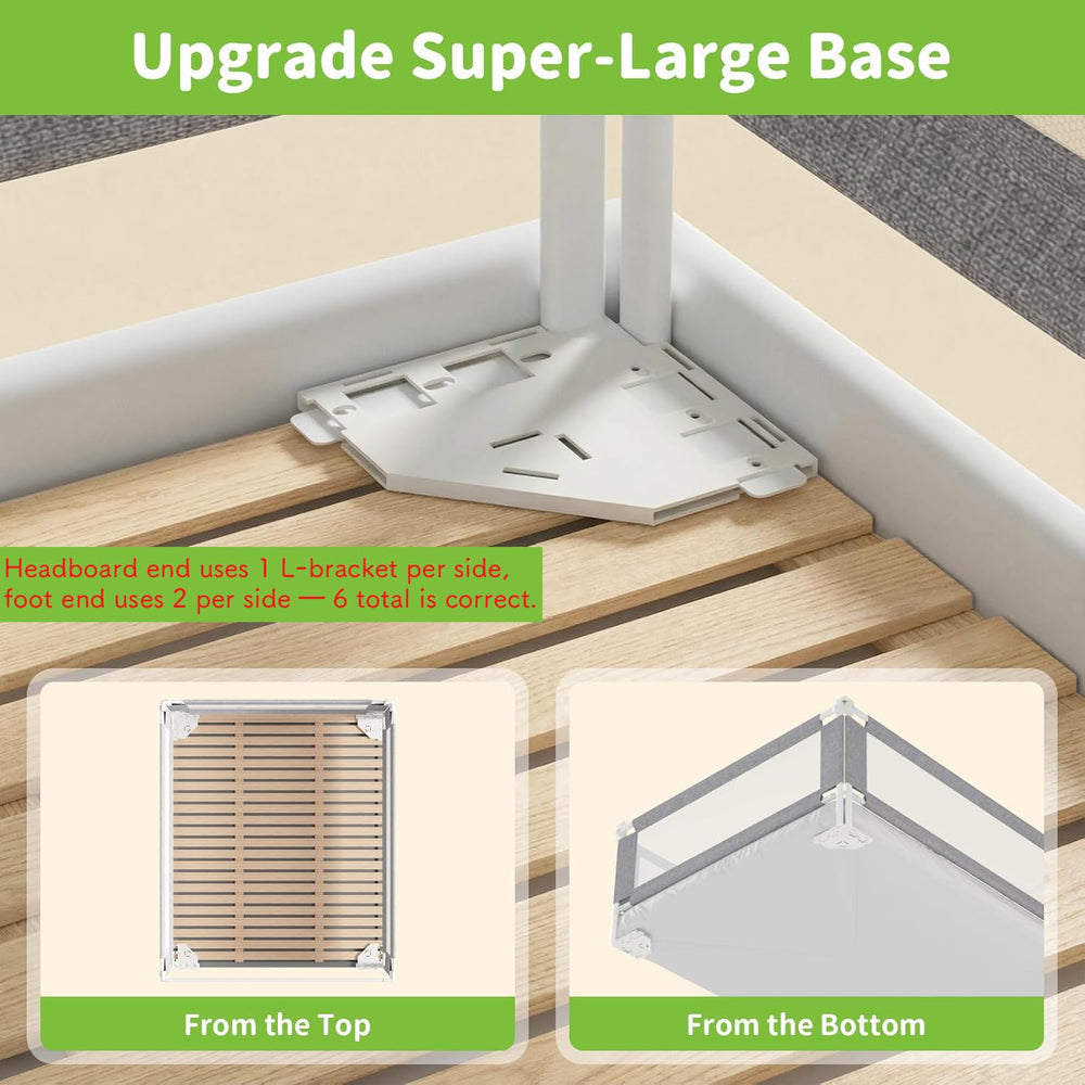 Adjustable 12-inch height demonstrates flexible toddler guard for different mattress thickness.