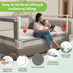 Non-toxic materials and smooth edges ensure kid-friendly bed safety.