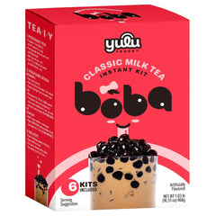 YULU FOODS instant bubble pearls with brown sugar, ready to enhance your tea.