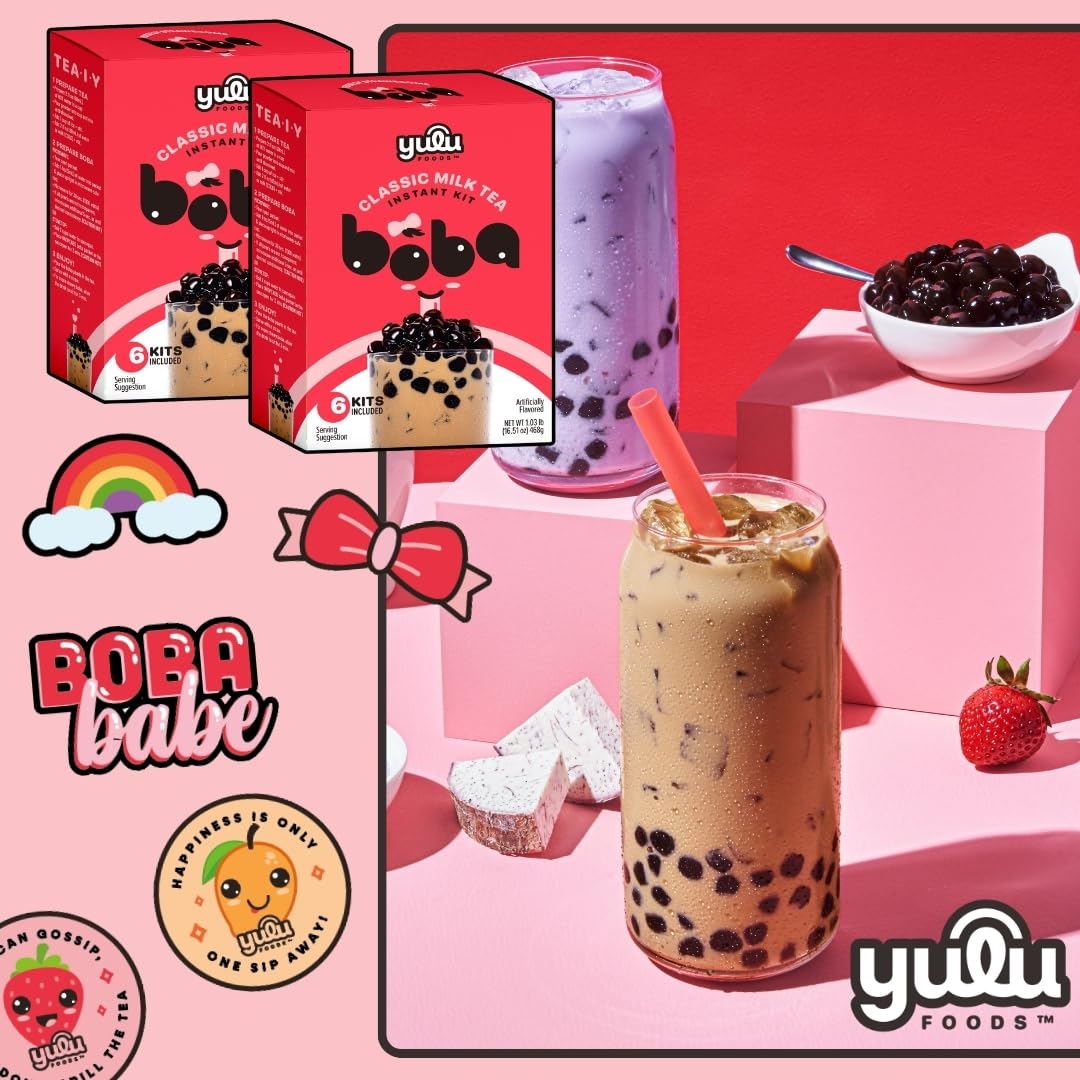 YULU FOODS six portion pack keeps pearls organized for ready to go drinks.