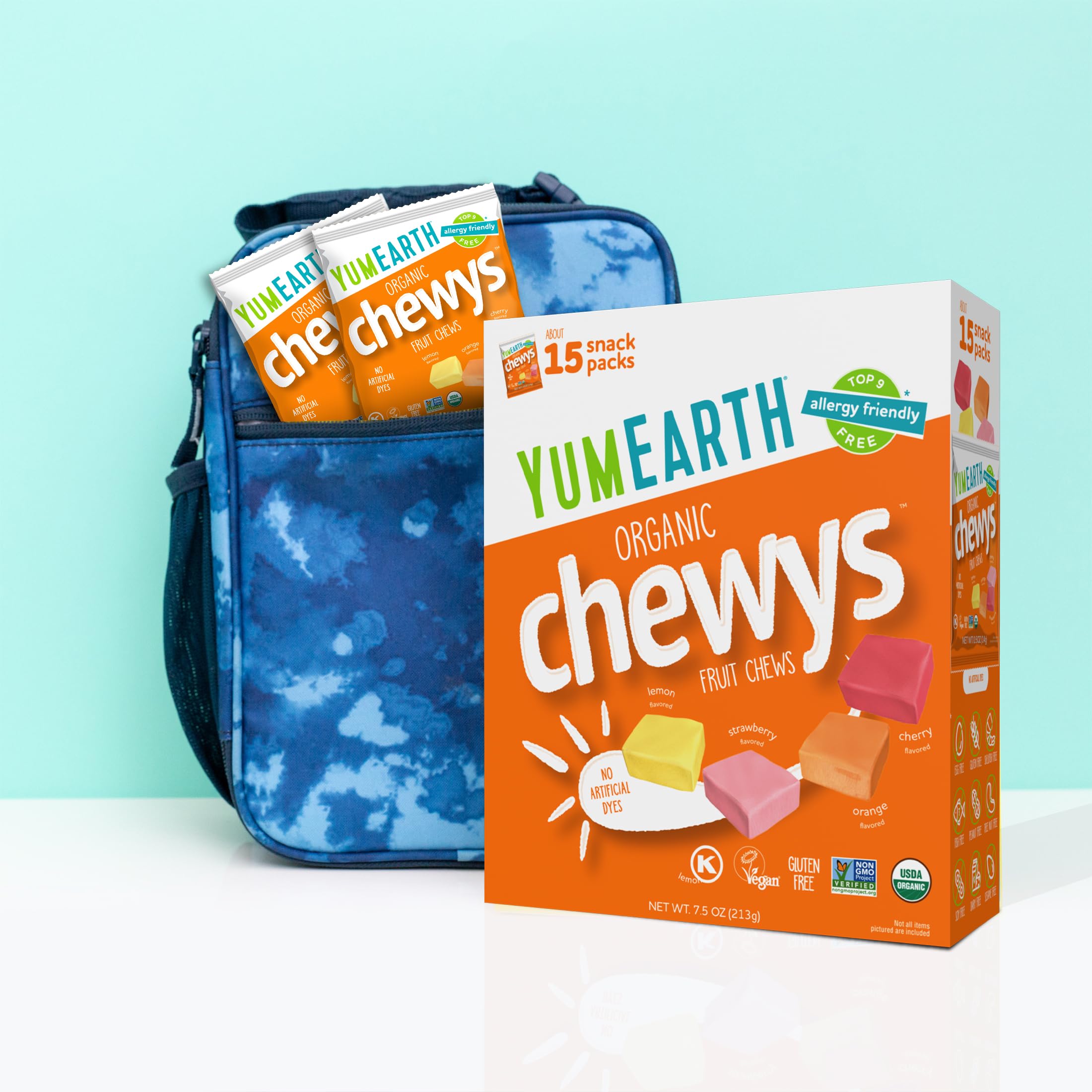 YumEarth Chewys class party-friendly treats for sharing.
