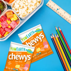 YumEarth Chewys gluten-free candy for allergy-conscious families.