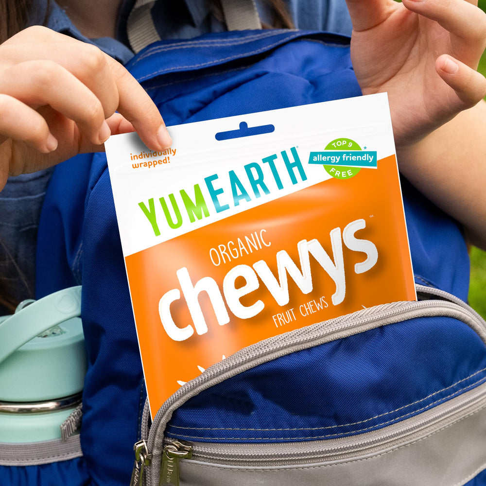 YumEarth Chewys ideal for party favors and festive classroom moments.