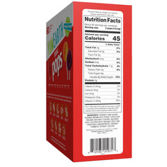 YumEarth Strawberry pops close-up, natural color from real fruit, great for kids' treats.