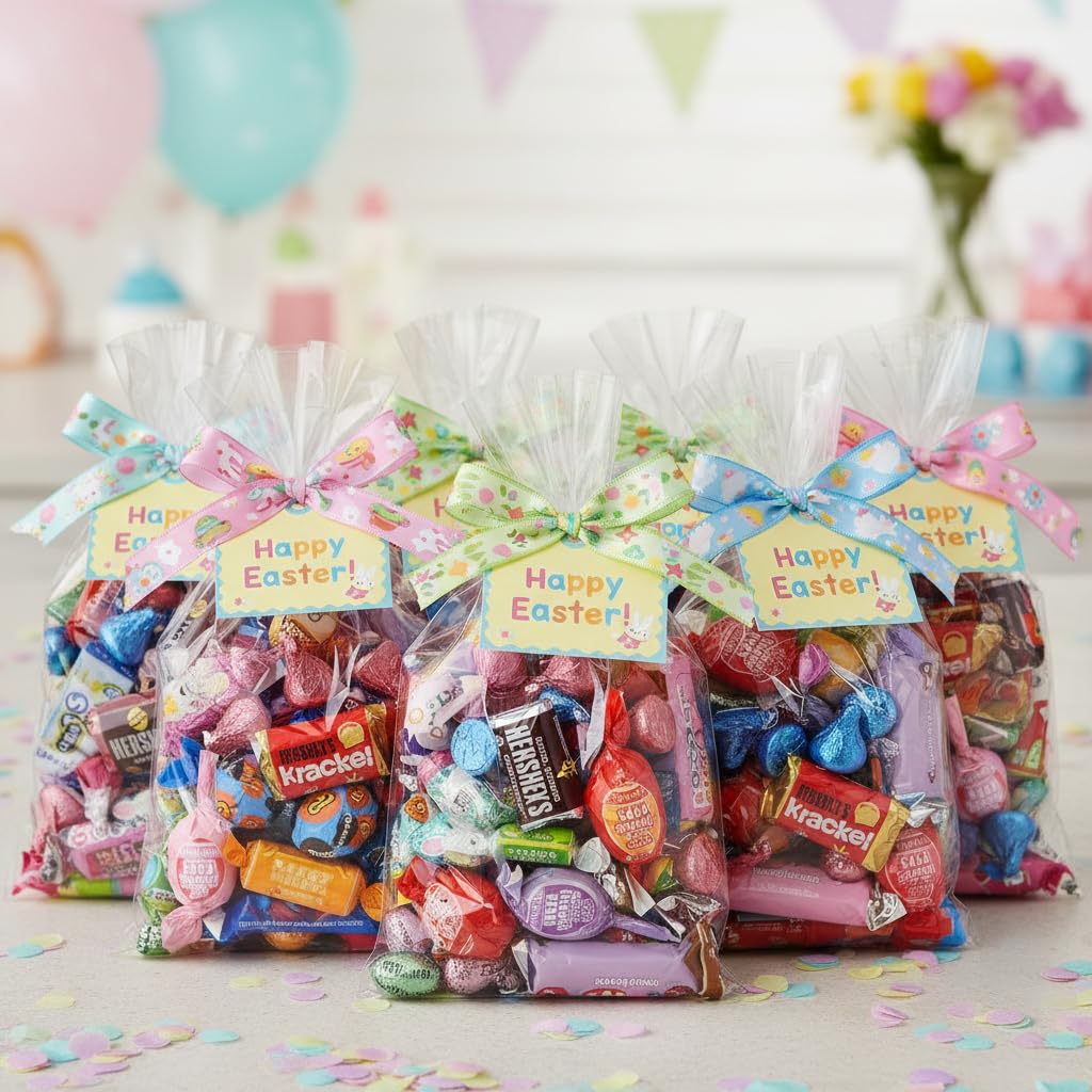 Yummy Chew chocolate favorites with kisses and peanut butter cups for crowd-pleasing treats