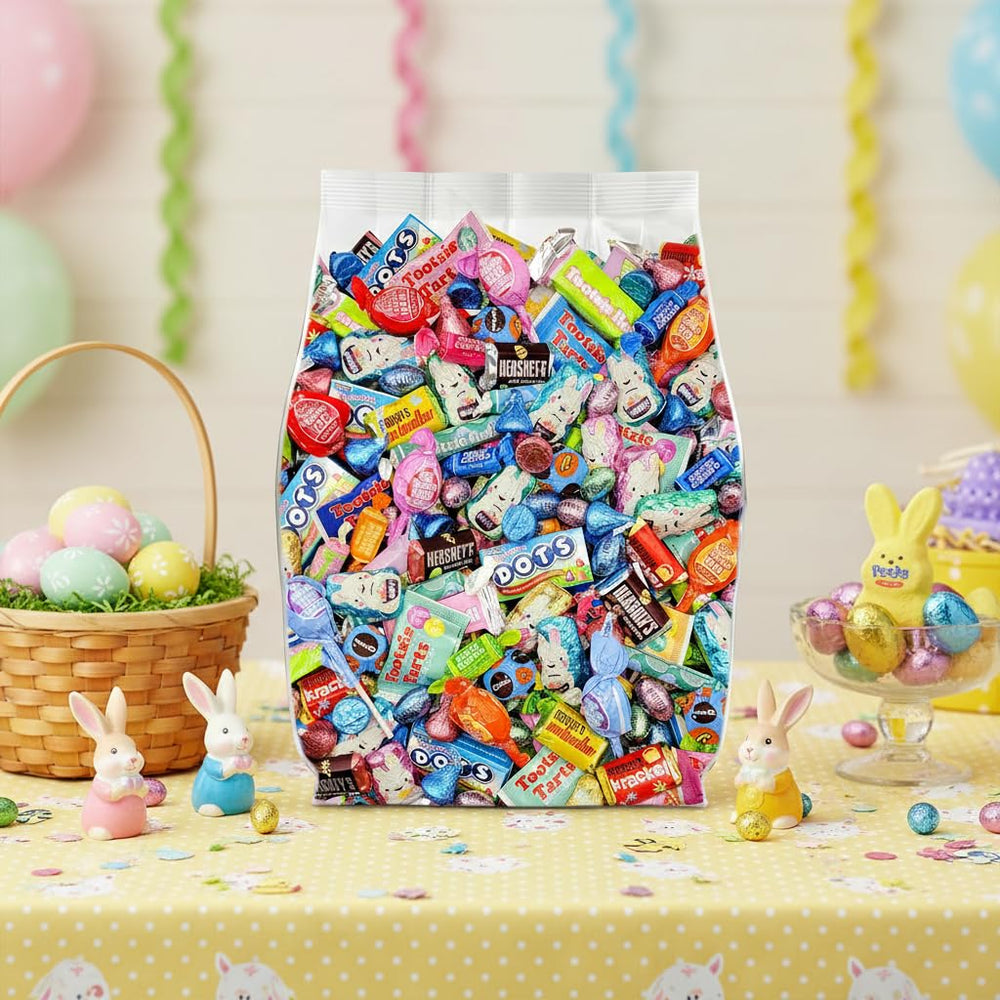 Yummy Chew individually wrapped candy for easy sharing and egg hunts