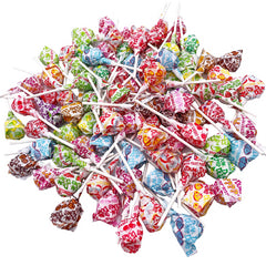 YUMMYLAND Dum Dums bulk 80 pops in a bag for easy sharing and party planning.