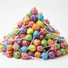 YUMMYLAND Dum Dums individually wrapped lollipops keep treats fresh for events.