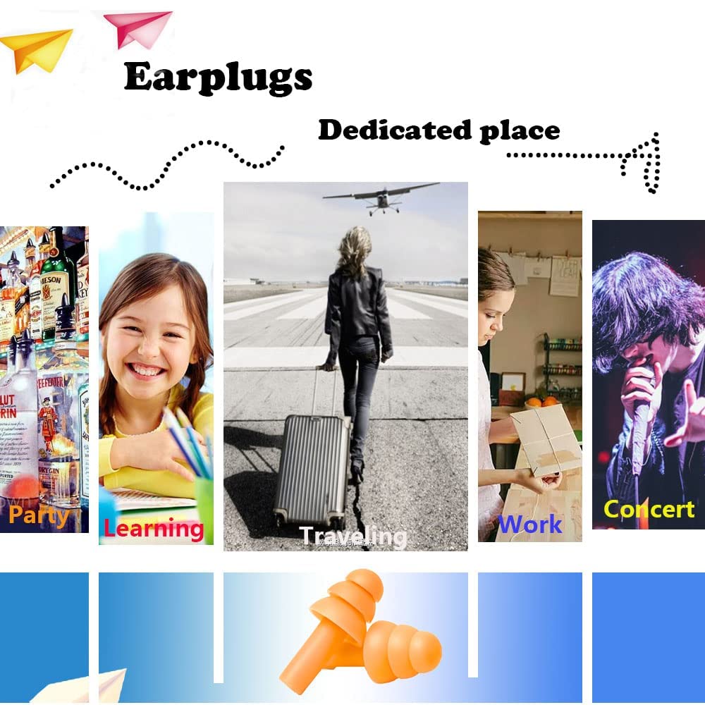 Eight-color variety of YUNHAN HN earplugs for personal style
