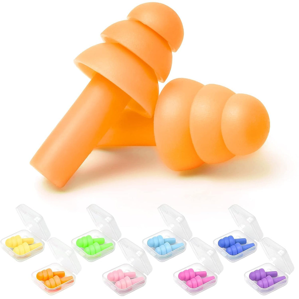 YUNHAN HN earplugs for sleeping with soft silicone design reduce noise for restful nights