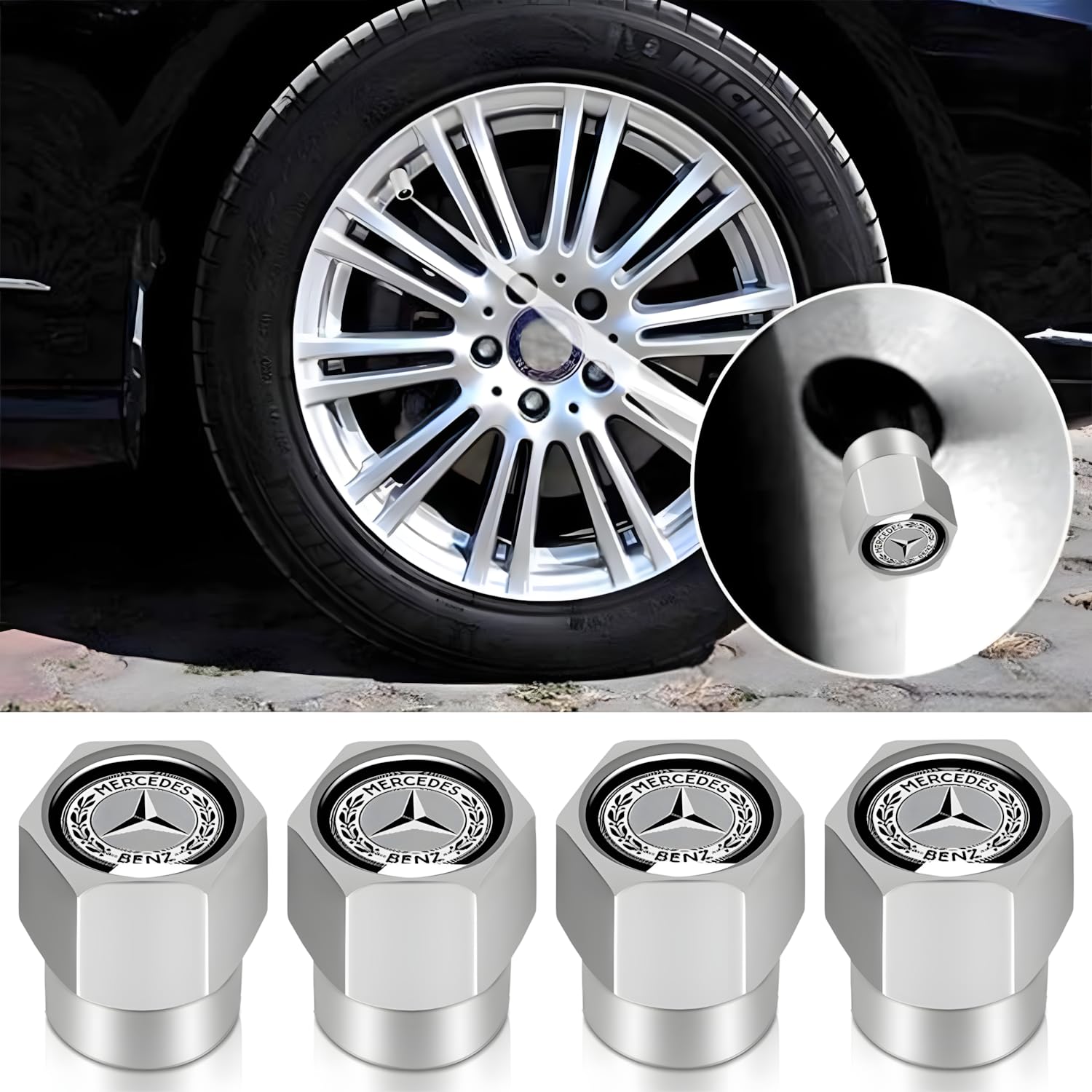 YUNHECHUHAI easy-install tire valve caps simplify maintenance on the go