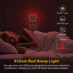 YUNLEX dusk-to-dawn night light turns on at dusk and off at dawn.