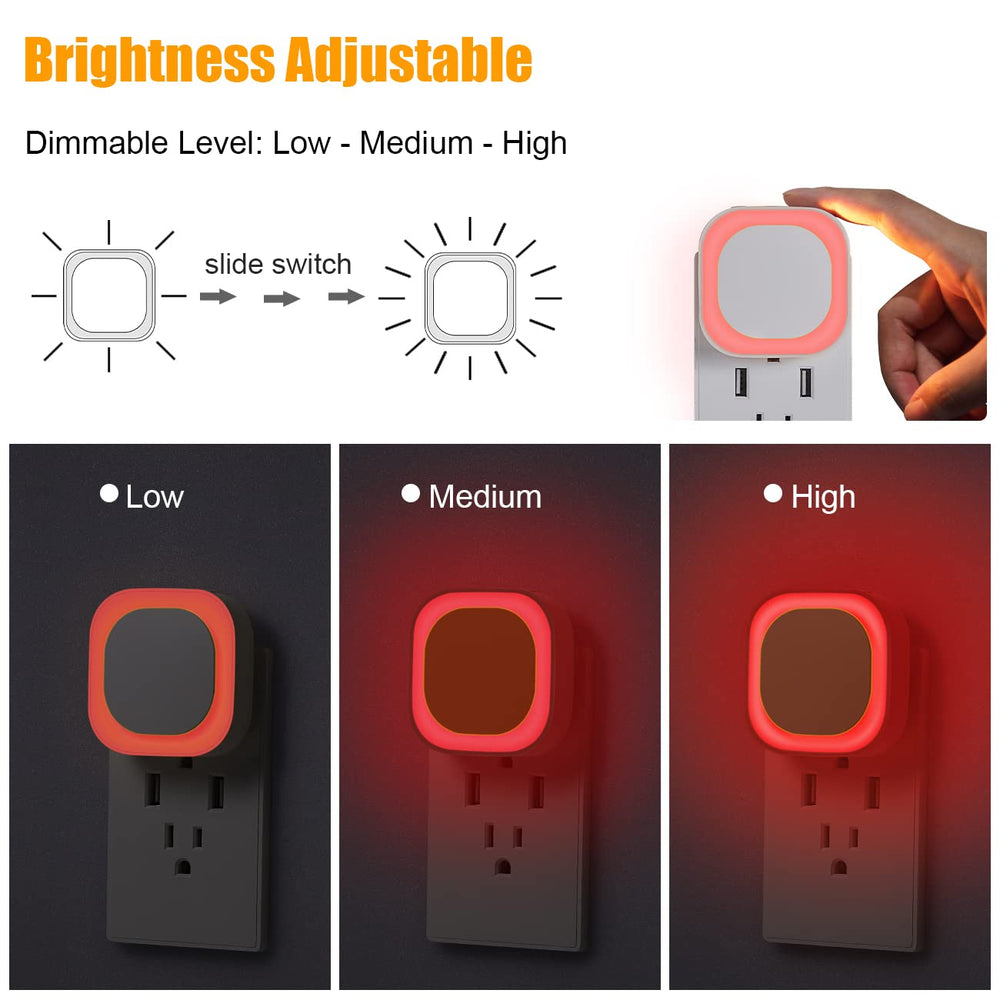YUNLEX nursery night light with diffused light for gentle ambience.