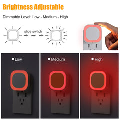 YUNLEX nursery night light with diffused light for gentle ambience.