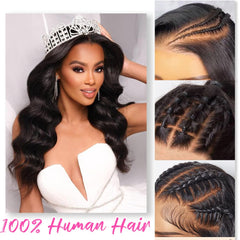 YUNXING glueless wig with natural hairline and baby hairs