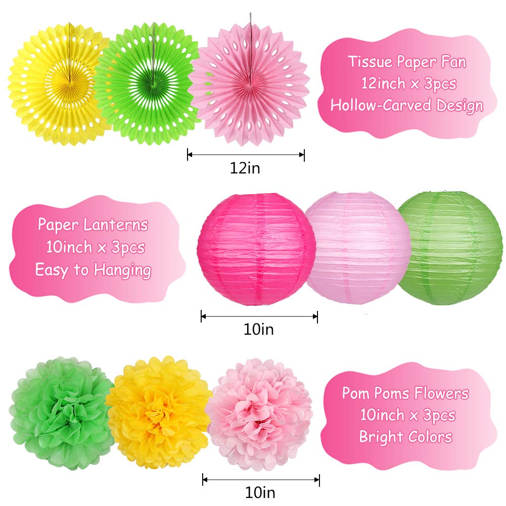 YUNXUAN 10in paper lantern creates warm ceiling lighting
