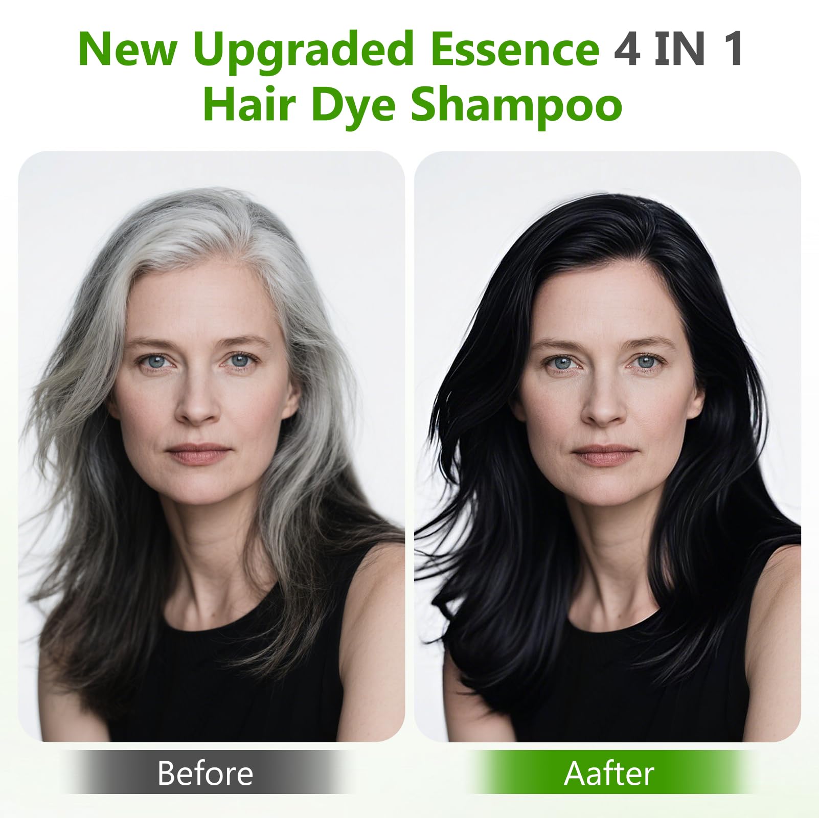 Yuolita herbal formula bottle highlighting 4-in-1 benefits for hair.