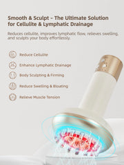 Yuonry lymphatic drainage massager, needle-head close-up for targeted massage