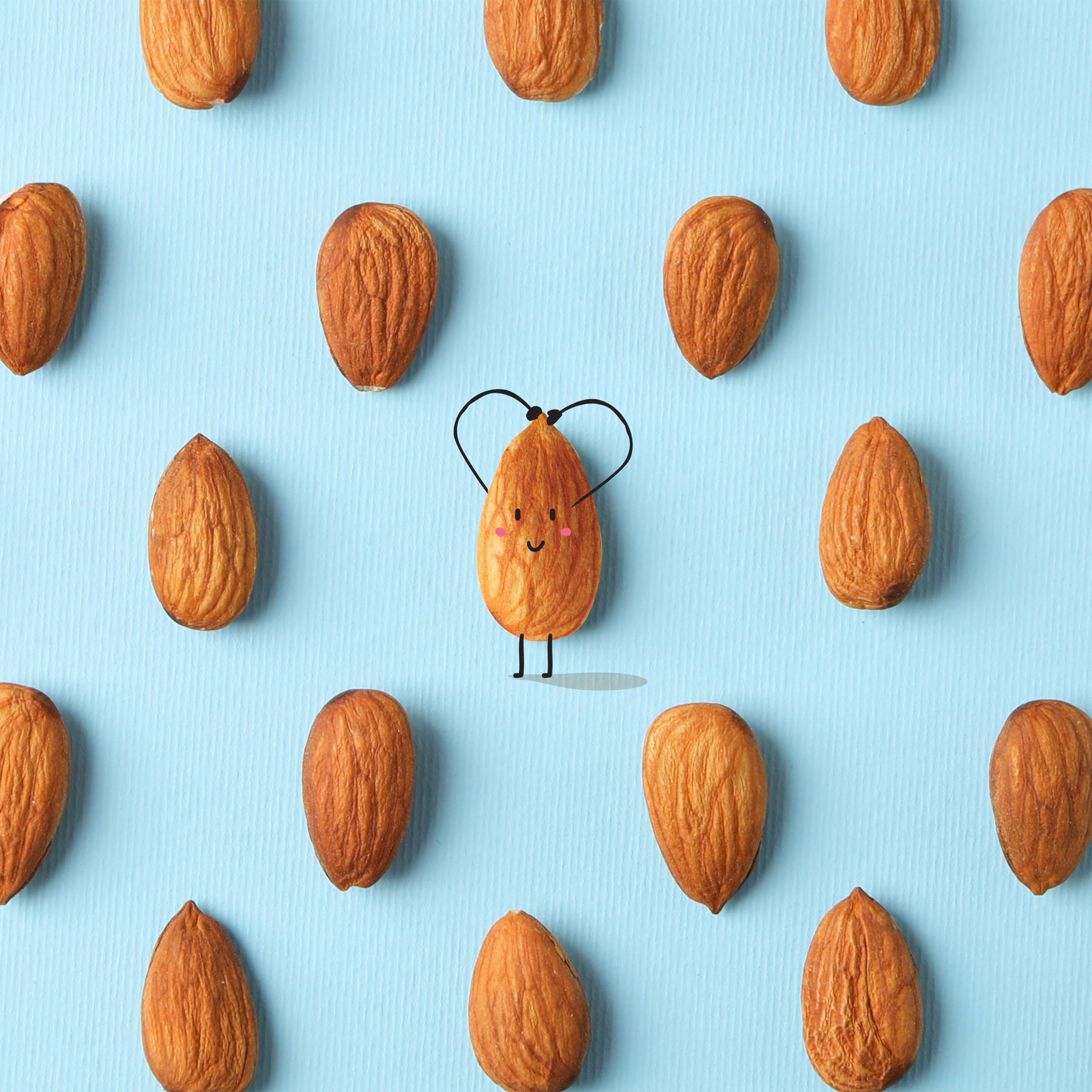 Yupik almonds dipped in chocolate for baking and dessert ideas