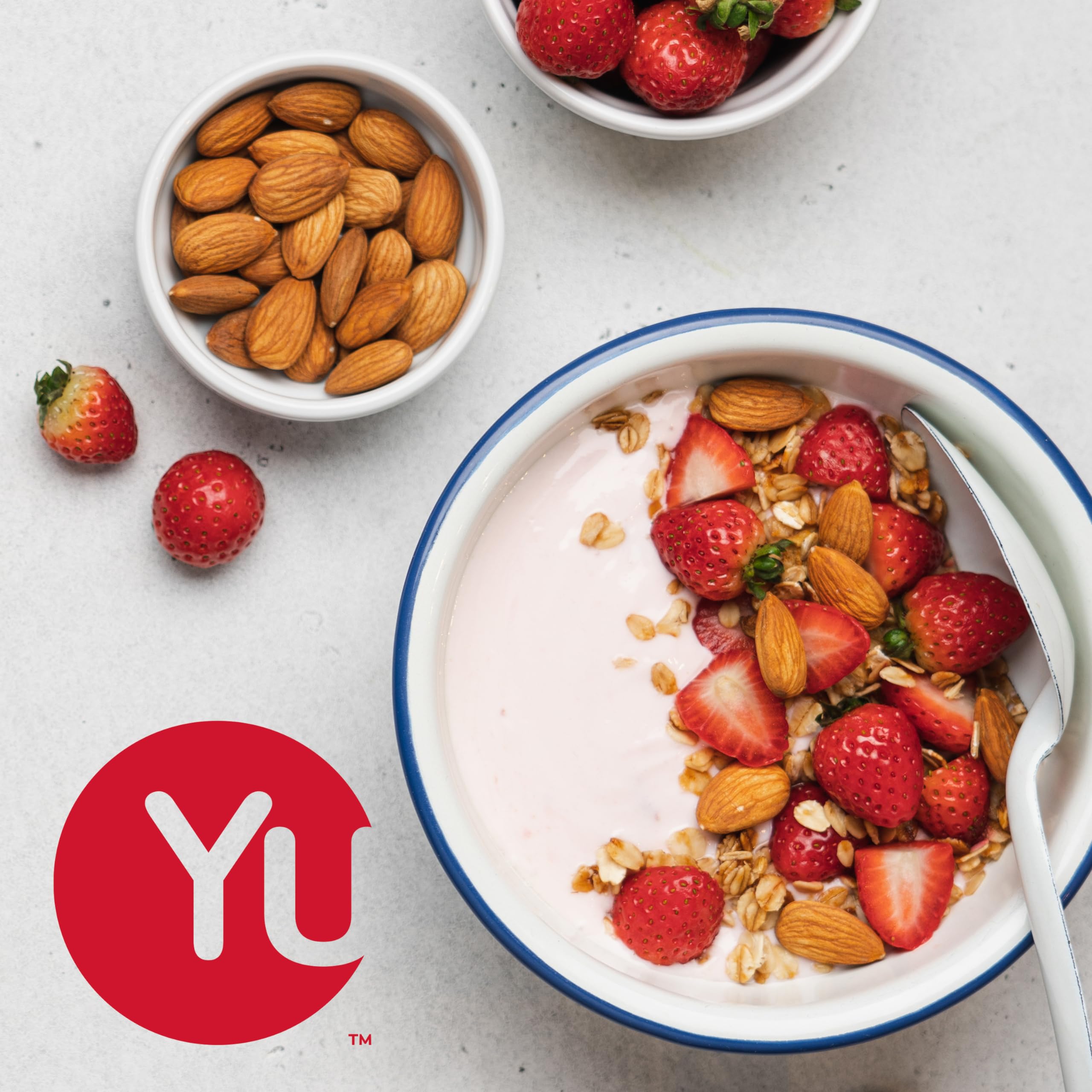 Yupik Almonds – resealable bag helps maintain quality without added oils.