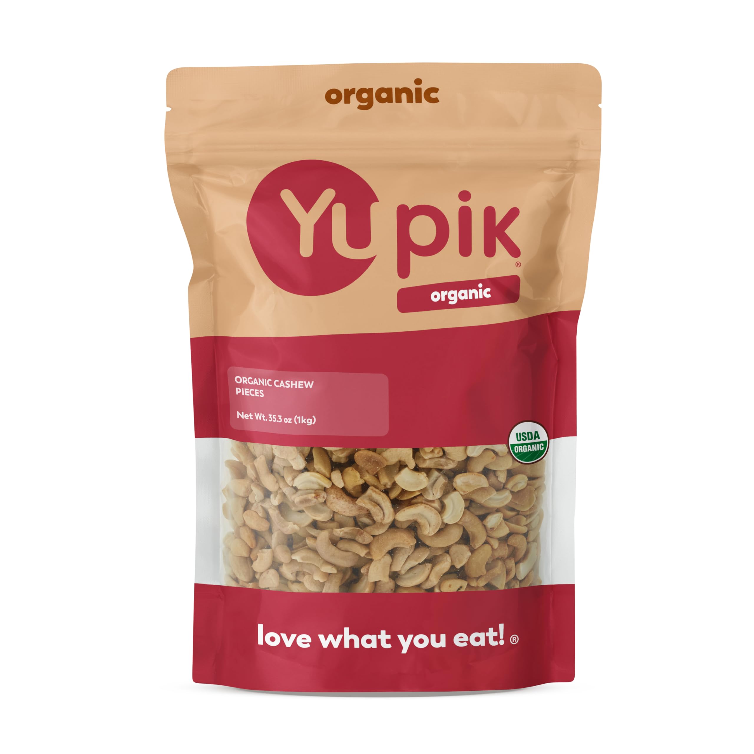 Yupik cashew pieces in coarse dice form, ideal for baking and cooking.