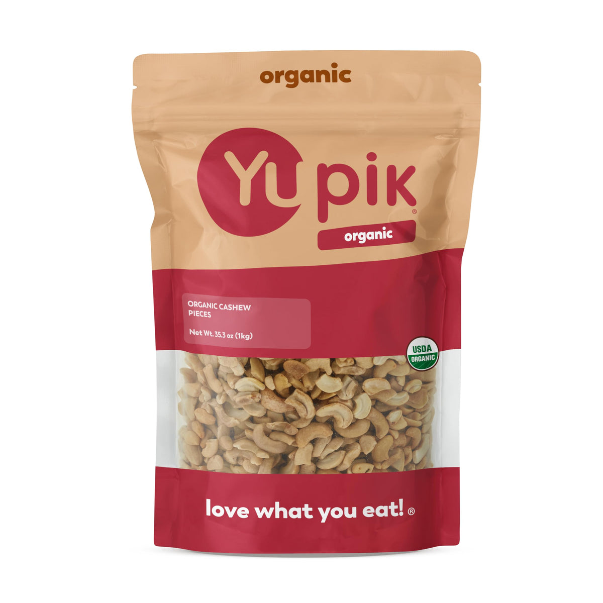 Yupik cashew pieces in coarse dice form, ideal for baking and cooking.
